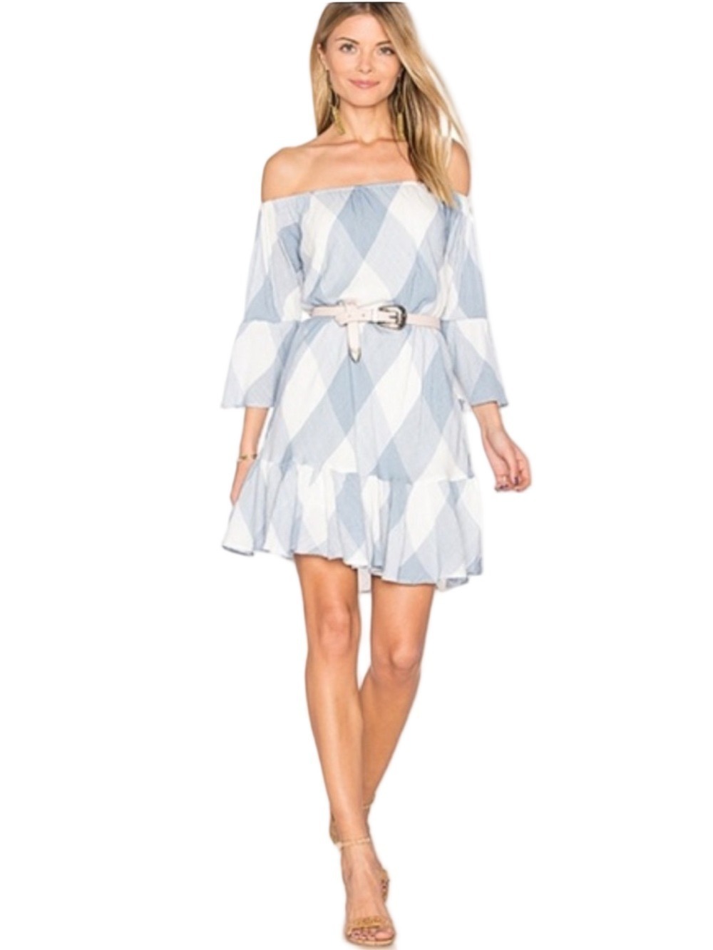 TULAROSA ‘Sarah’ Off-Shoulder Dress